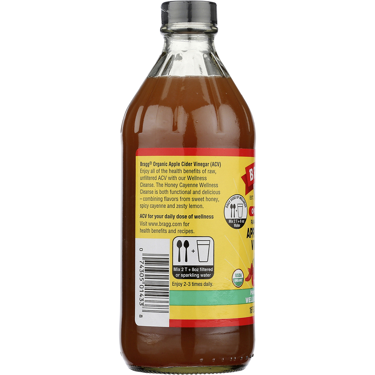 Apple Cider Vinegar Honey Cayenne Wellness Cleanse