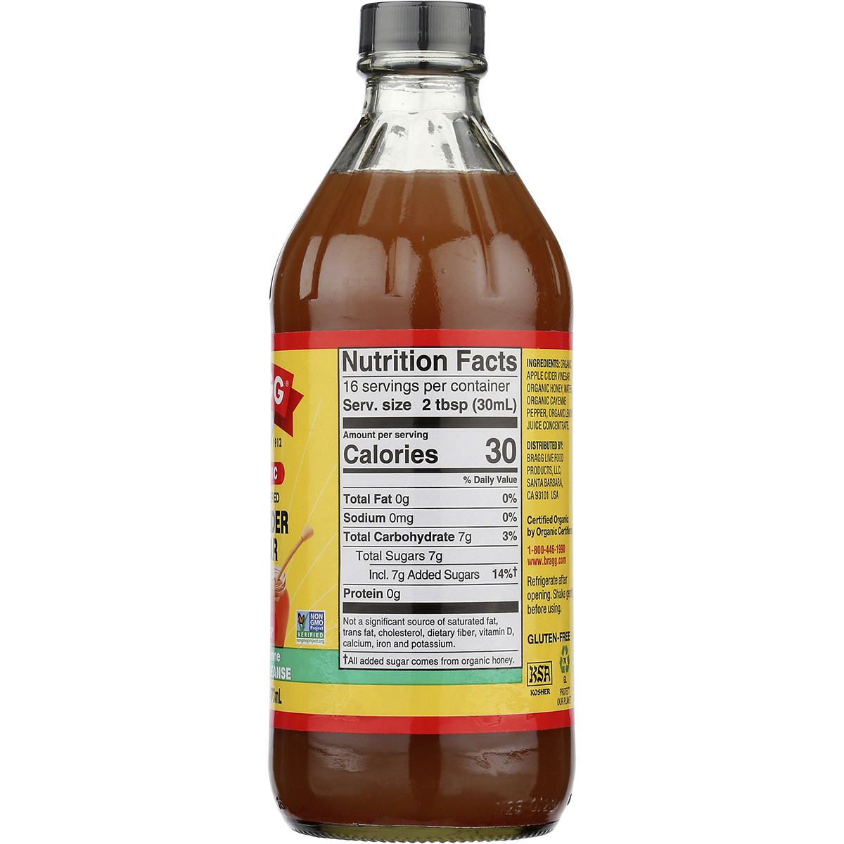 Apple Cider Vinegar Honey Cayenne Wellness Cleanse