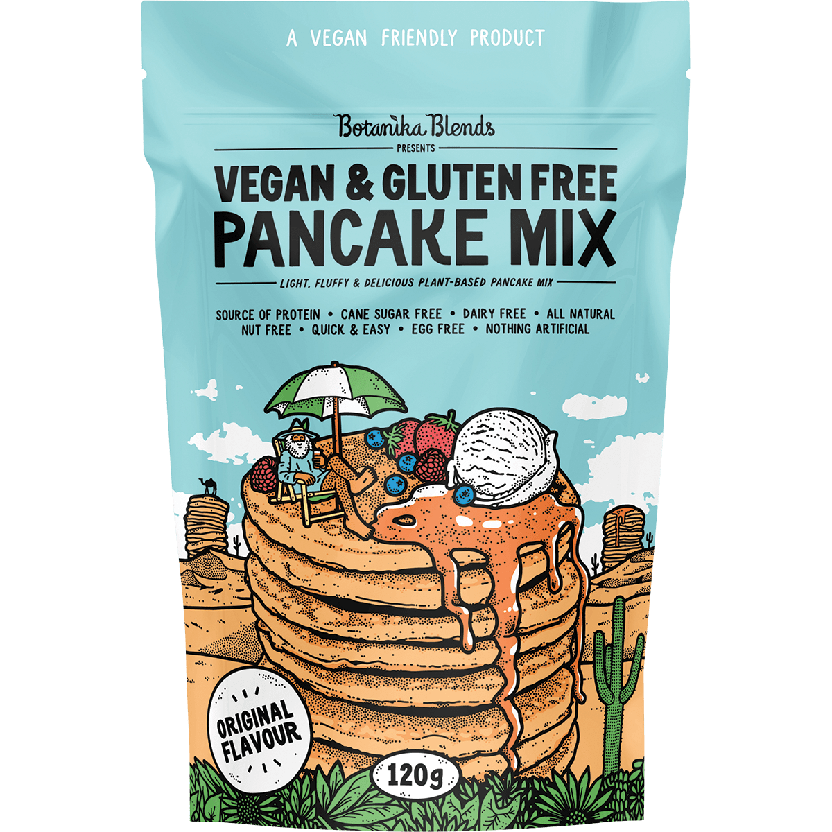 Vegan & Gluten Free Pancake Mix