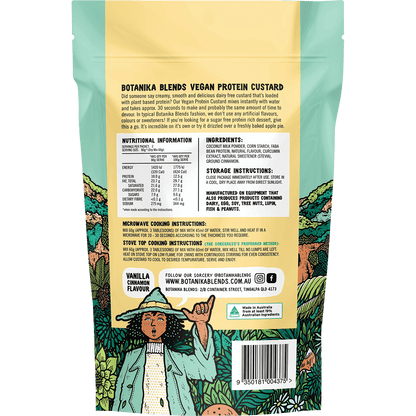 Vegan Protein Custard Vanilla Cinnamon