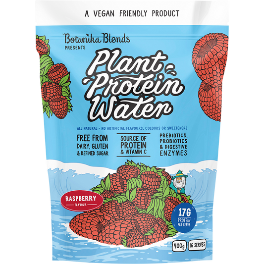 Plant Protein Water Raspberry