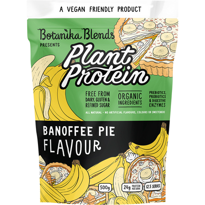 Plant Protein Banoffee Pie