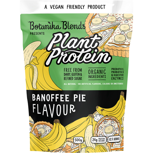 Plant Protein Banoffee Pie