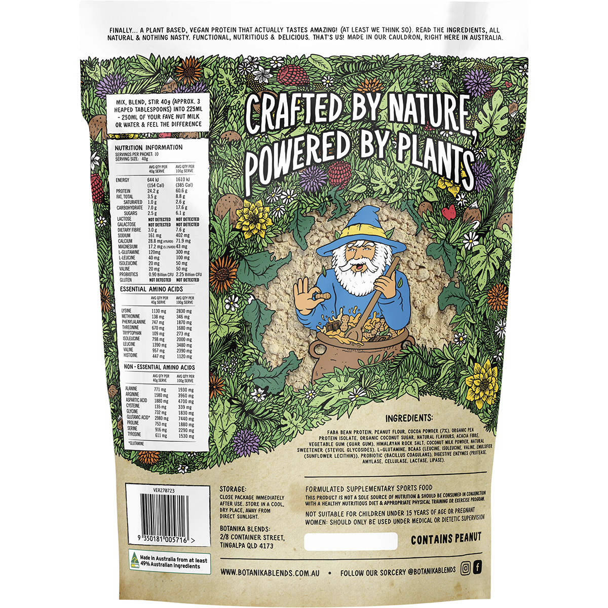 Plant Protein Choc Peanut Butter