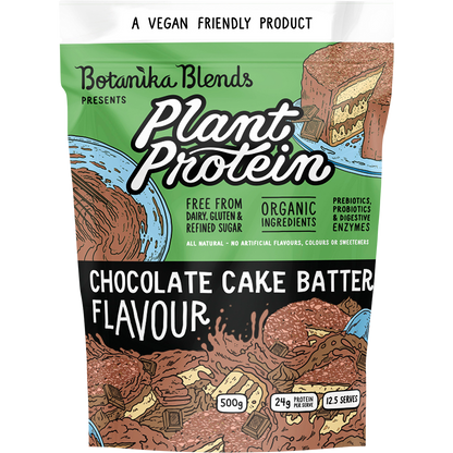 Plant Protein Chocolate Cake Batter