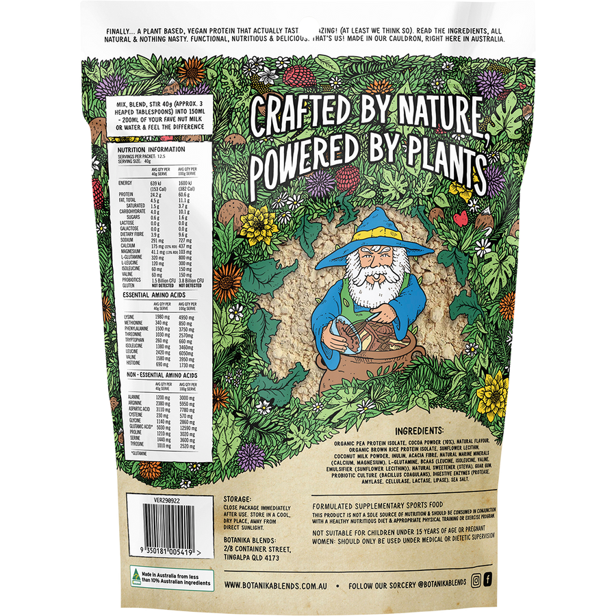 Botanika Blends Plant Protein Chocolate Cake Batter