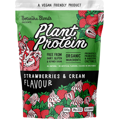 Plant Protein Strawberries & Cream