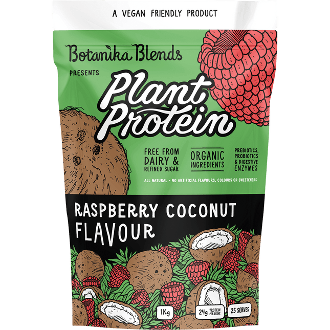 Plant Protein Raspberry Coconut