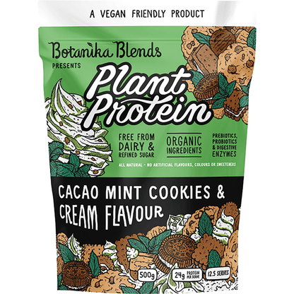 Plant Protein Cacao Mint Cookies & Cream