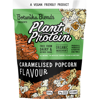 Plant Protein Caramelised Popcorn