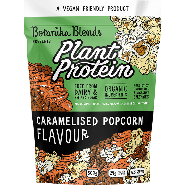 Plant Protein Caramelised Popcorn