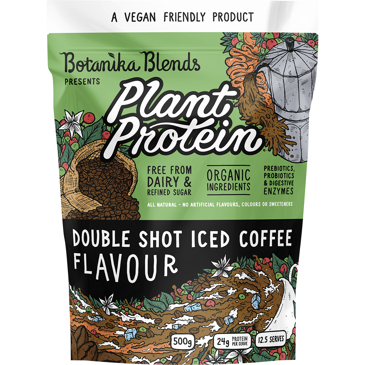 Plant Protein Double Shot Iced Coffee
