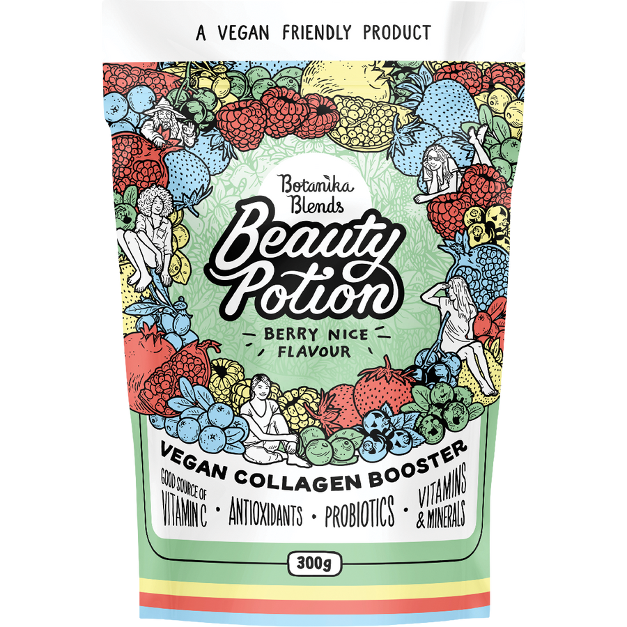 Botanika Blends Beauty Potion Berry Nice Vegan Collagen Boost