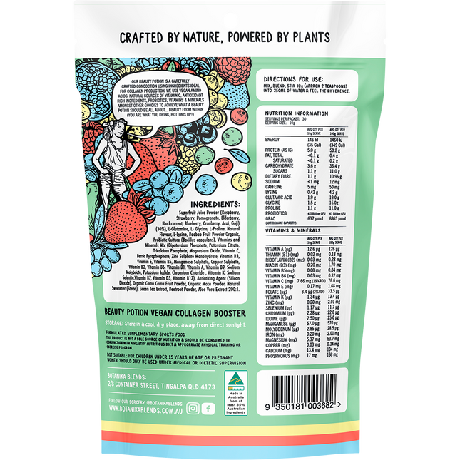 Beauty Potion Berry Nice Vegan Collagen Boost