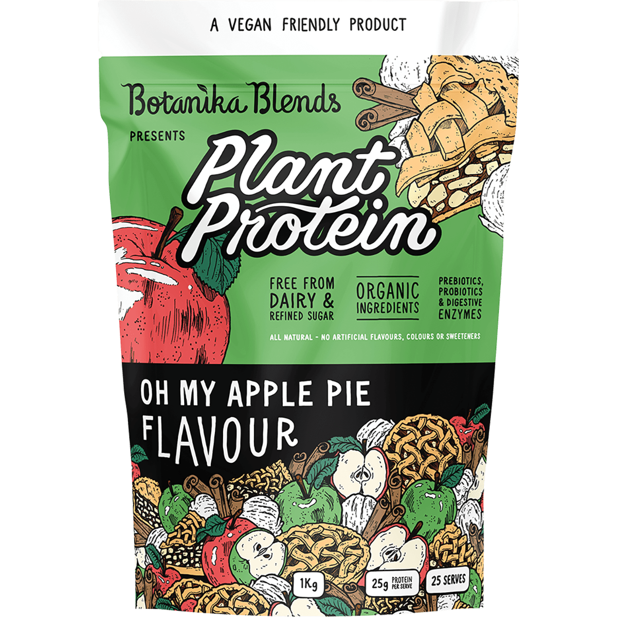 Plant Protein Apple Pie