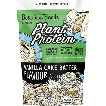 Plant Protein Vanilla Cake Batter