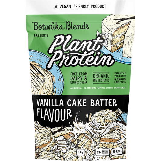 Plant Protein Vanilla Cake Batter