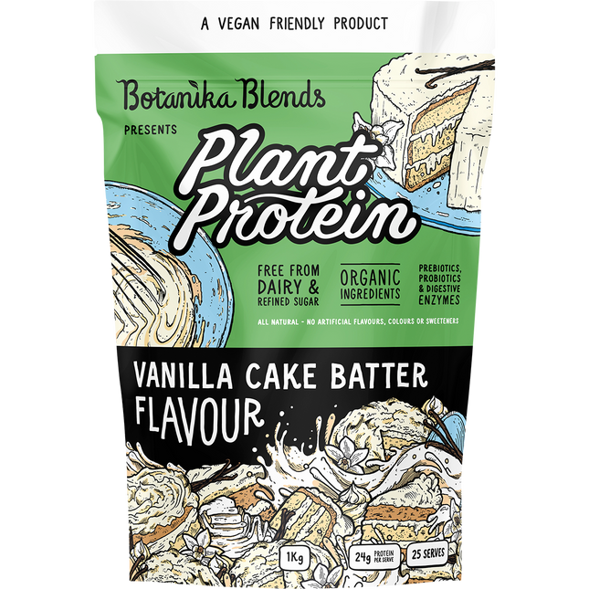 Plant Protein Vanilla Cake Batter