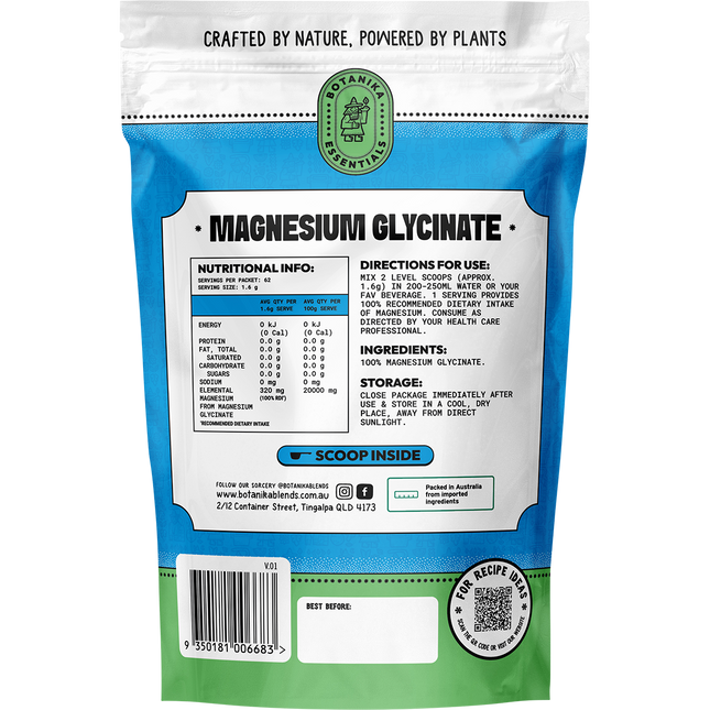 Botanika Blends Magnesium Glycinate 100g