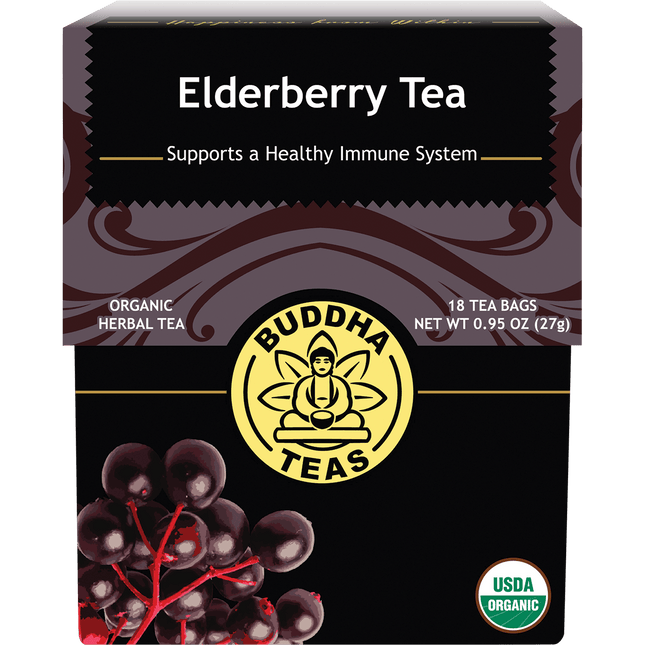 Organic Herbal Tea Bags Elderberry Tea