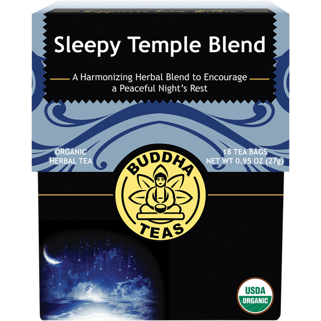 Organic Herbal Tea Bags Sleepy Temple Blend