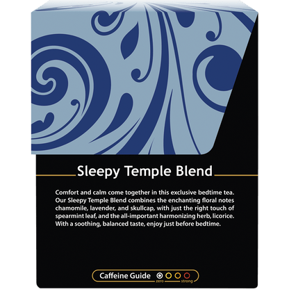 Organic Herbal Tea Bags Sleepy Temple Blend