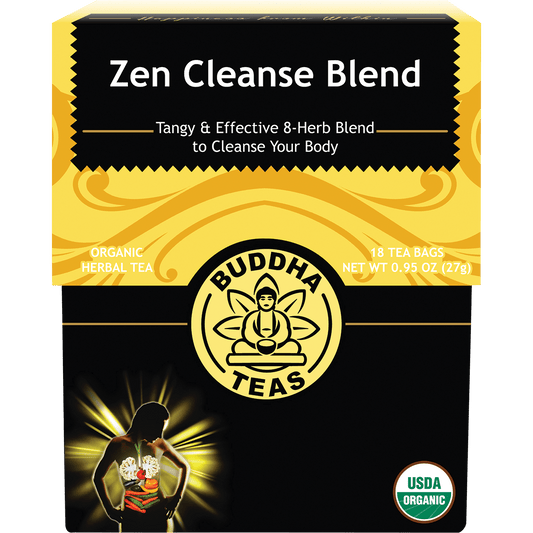 Organic Herbal Tea Bags Zen Cleanse Blend