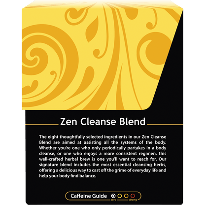 Organic Herbal Tea Bags Zen Cleanse Blend