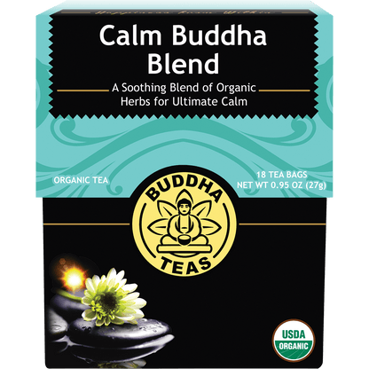 Organic Herbal Tea Bags Calm Buddha Blend