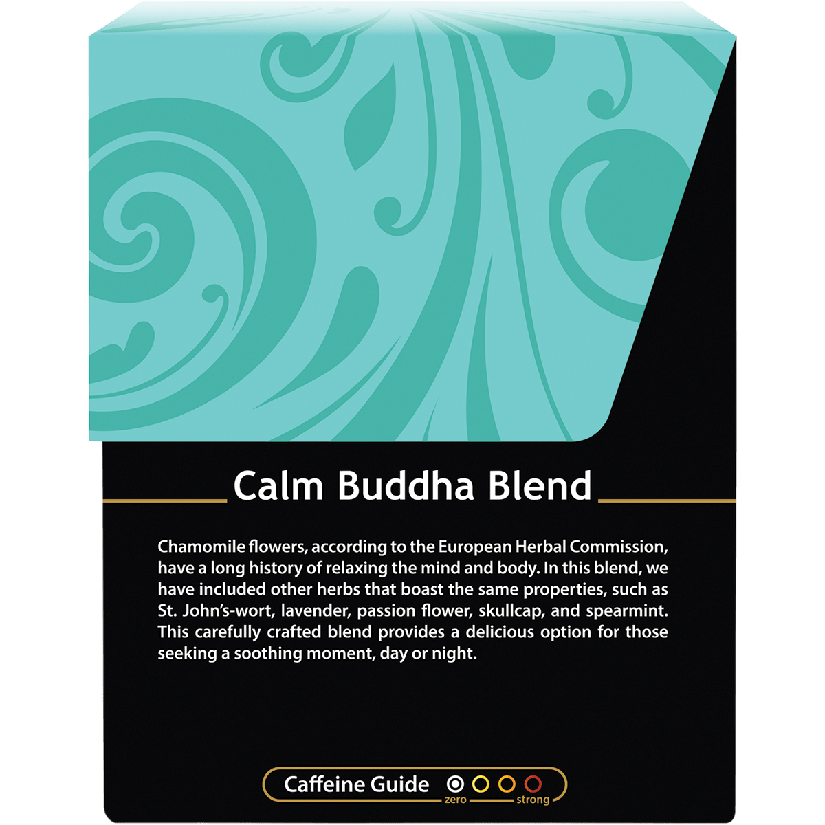 Organic Herbal Tea Bags Calm Buddha Blend