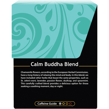 Organic Herbal Tea Bags Calm Buddha Blend