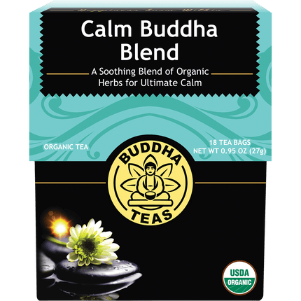 Organic Herbal Tea Bags Calm Buddha Blend