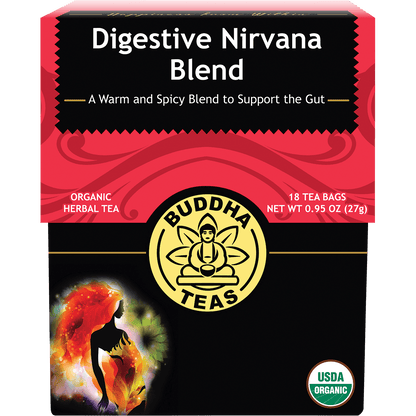 Organic Herbal Tea Bags Digestive Nirvana Blend