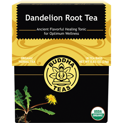 Organic Herbal Tea Bags Dandelion Root Tea