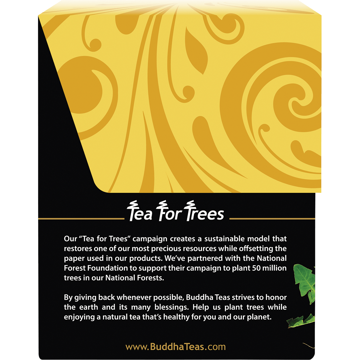 Organic Herbal Tea Bags Dandelion Root Tea