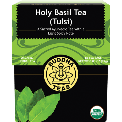 Organic Herbal Tea Bags Holy Basil Tea (Tulsi)