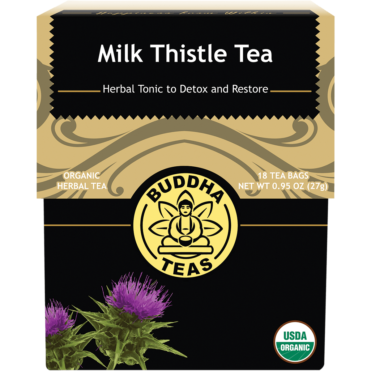 Organic Herbal Tea Bags Milk Thistle Tea