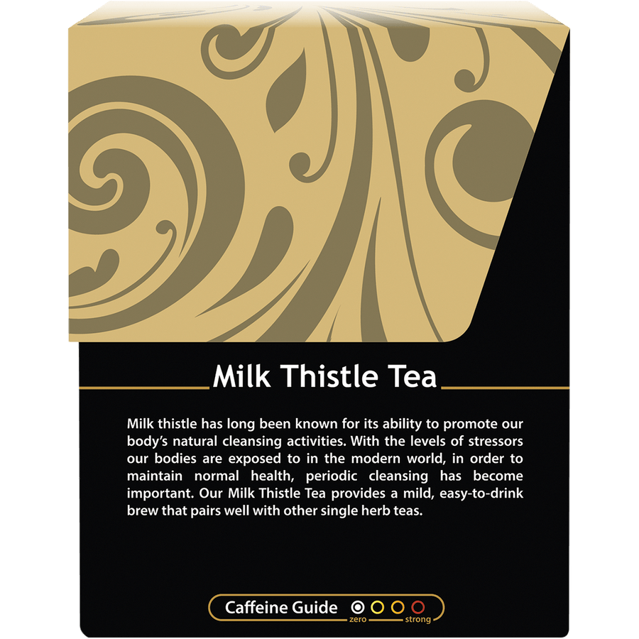 Organic Herbal Tea Bags Milk Thistle Tea