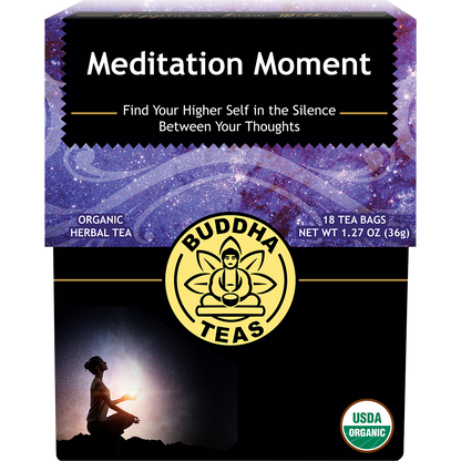 Organic Herbal Tea Bags Meditation Moment