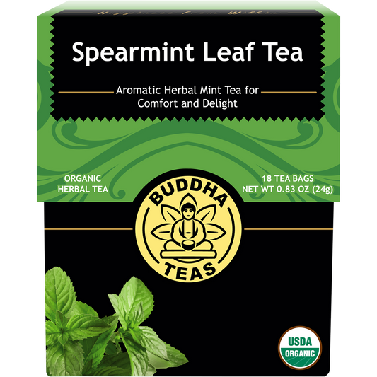 Organic Herbal Tea Bags Spearmint Leaf Tea