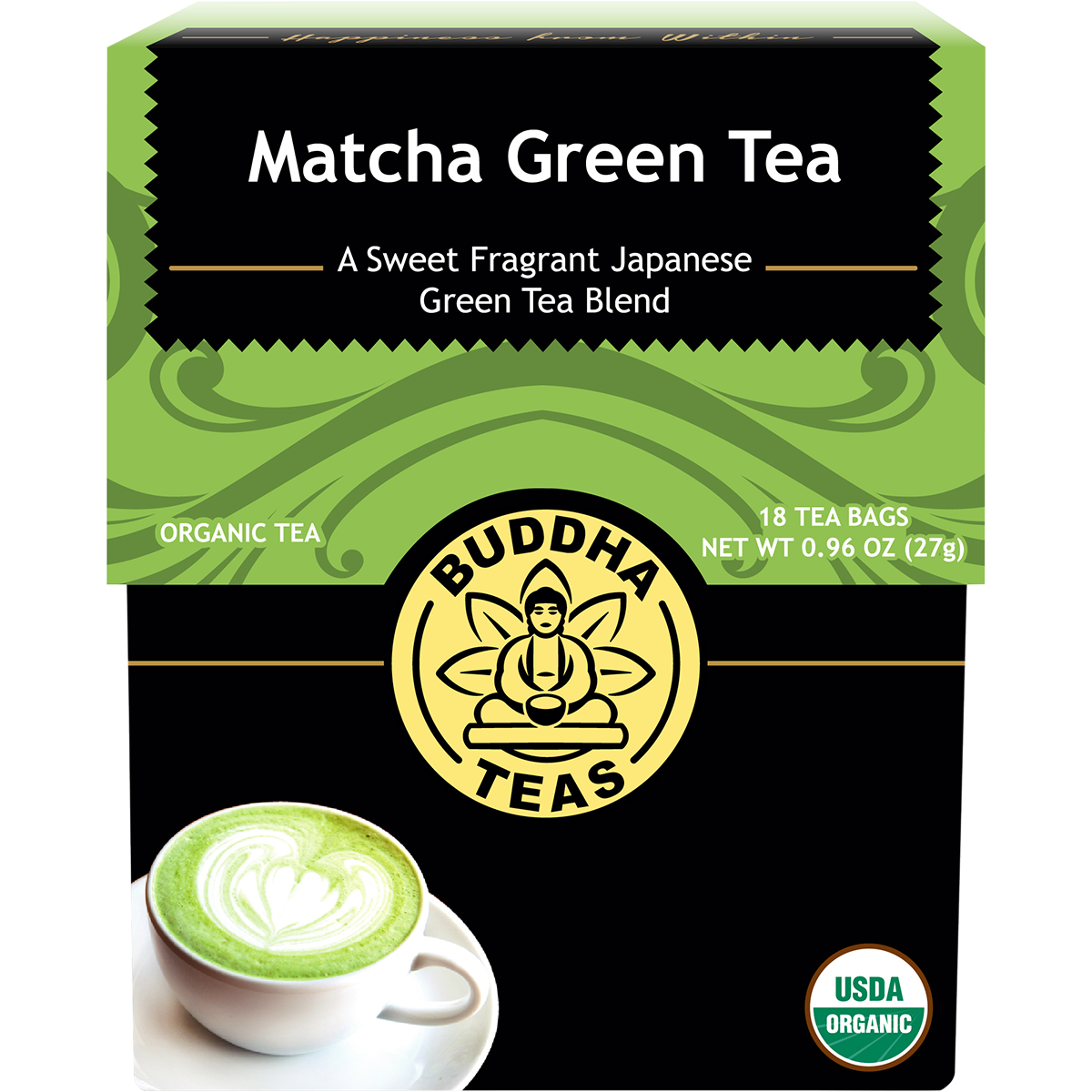 Organic Tea Bags Matcha Green Tea