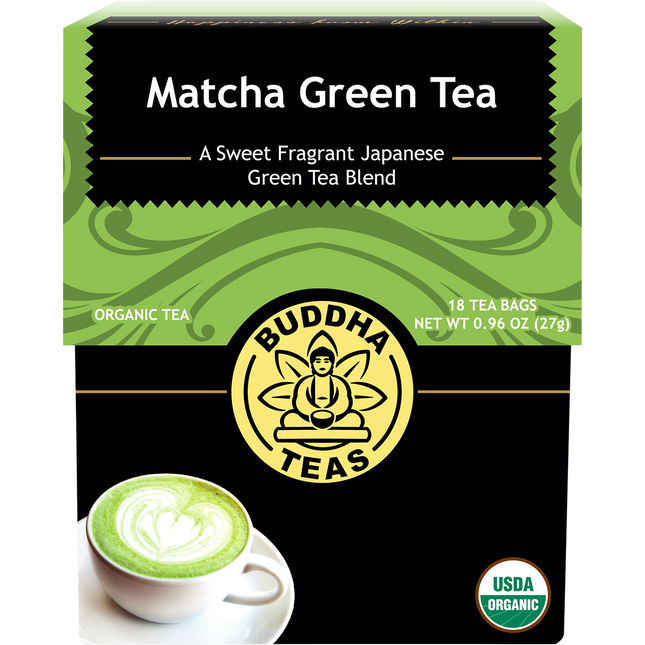 Organic Tea Bags Matcha Green Tea