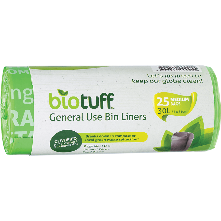General Use Bin Liners Medium 30L