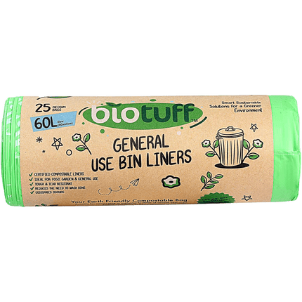 General Use Bin Liners Medium 60L