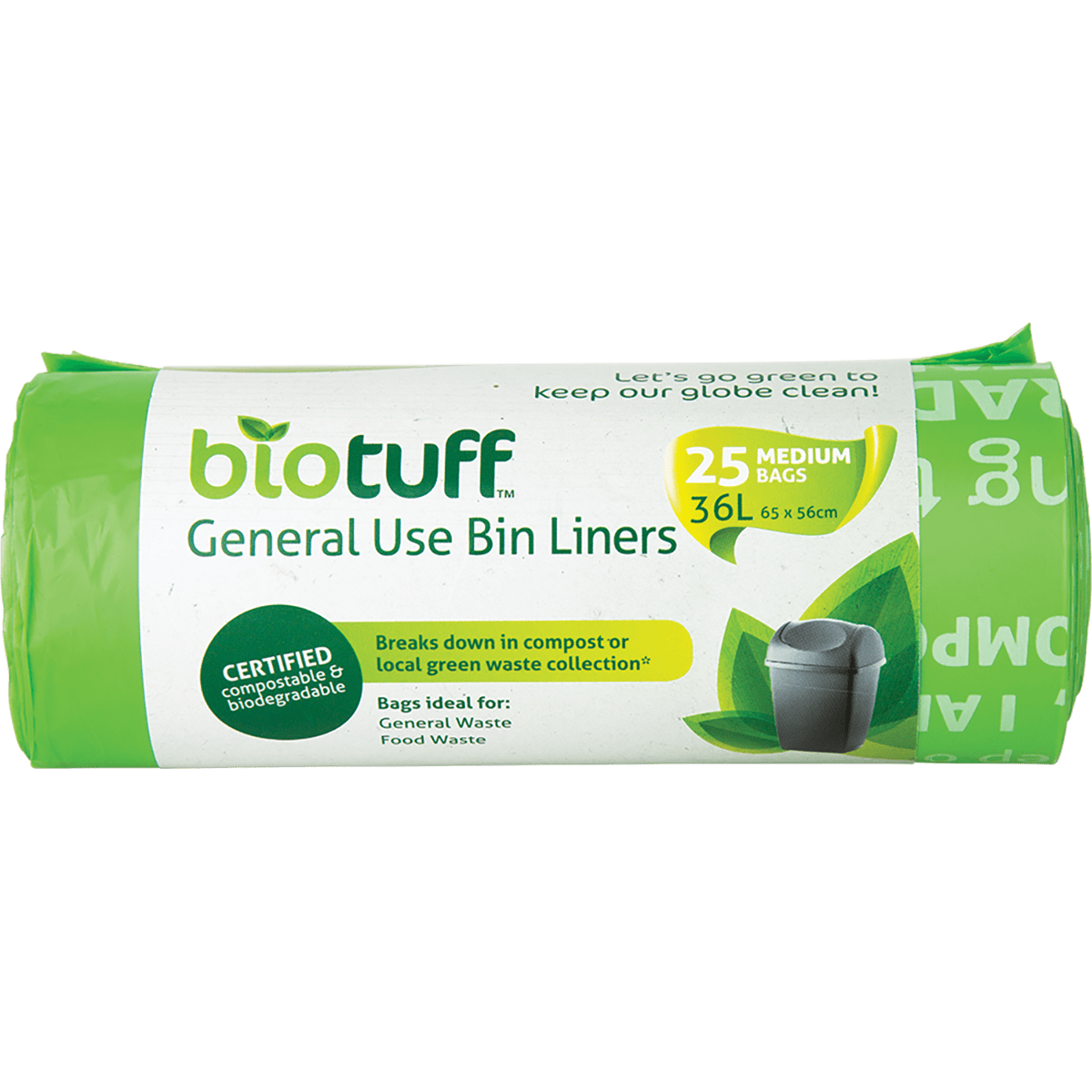 General Use Bin Liners Medium 36L