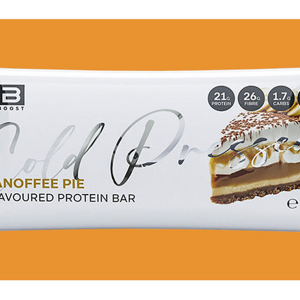 Fibre Boost Banoffee Pie cold pressed protein bar single bar