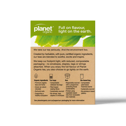Planet Organic - Mental Focus Herbal Tea Bags