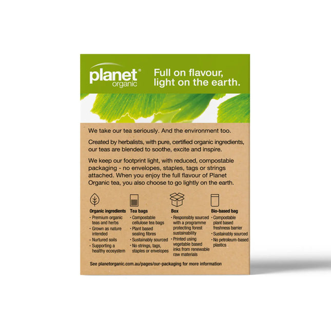 Planet Organic - Mental Focus Herbal Tea Bags
