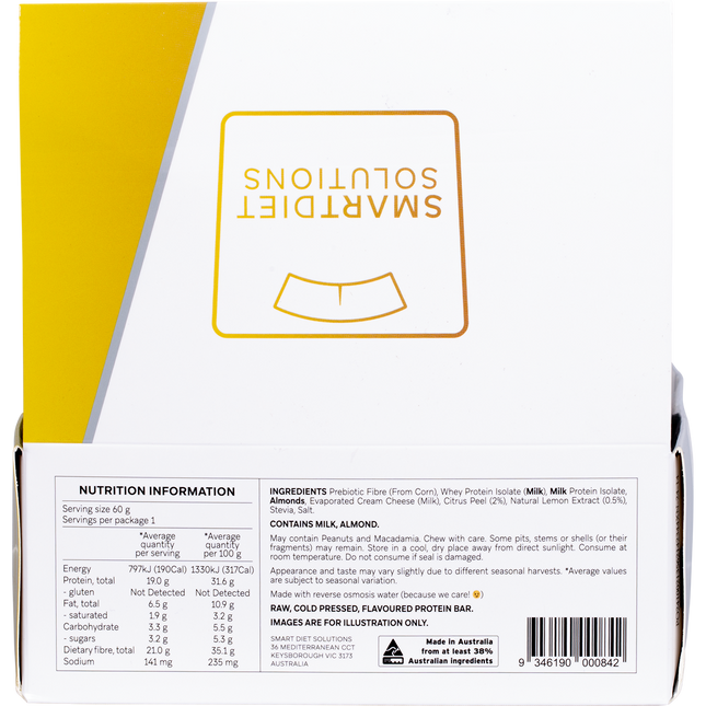 Box of SmartDiet Solutions with nutrition information and ingredients listed.