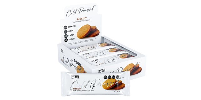 Fibre Boost Cold Pressed Biscuit Protein Bar